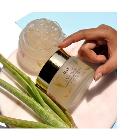 RA-S Luxury Oils Ultra Hydrate Gel for Skin & Hair | Hyaluronic Acid Hibiscus Aloe Vera | Vegan Cruelty-Free Hydration | 100 gm - Buy Online on GoSupps.com