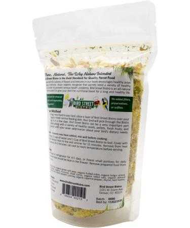 Viva La Veggies Parrot, Parakeet, Cockatiel Bird Food - Natural & Organic Grains, Legumes, Non-GMO Fruits, Vegetables, Spices - Cooks in 3-15 min - 1.5 lb Pack - Buy Online on GoSupps.com