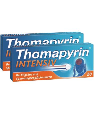 Thomapyrin intensively 2 x 20 tablets