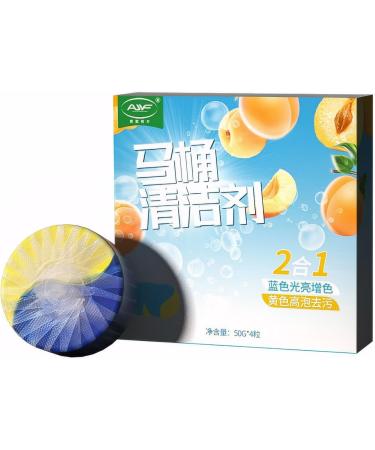Dajidafu Toilet Bowl Cleaner Deep Cleaning Without Scrubbing Foam Action For Home ABS Toilet Freshener Toilet Cleaner Description Peach aroma 1 count (Pack of 1) - Buy Online on GoSupps.com