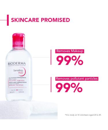 Buy BIODERMA Sensibio H2O Cleansing Solution 100ml - Gentle Cucumber Cleanser for Sensitive Skin - International Shipping Available - Buy Online on GoSupps.com