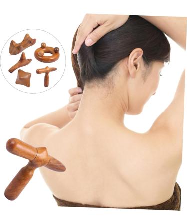 Beaupretty 15-Piece Sandalwood Foot Paddle & Thai Massage Tool Set - Wooden Facial Spatula & Neck Massager for Colleagues - Buy Online on GoSupps.com