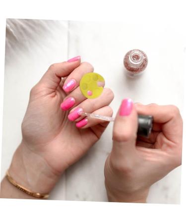  FRCOLOR FRCOLOR 10pcs gel nail palettes for painting nails nail polish mixing plate nail polish mixing palette foundation color drawing artist finger ring mix palette - Buy Online on GoSupps.com