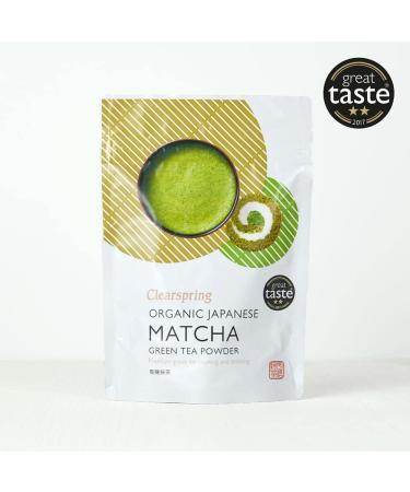 Clearspring Organic Japanese Matcha Green Tea Powder Premium Grade 40g - Pack of 1 - Buy Online on GoSupps.com