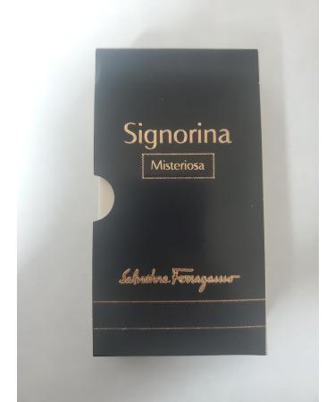Salvatore Ferragamo Signorina Eau De Parfum (Misteriosa & Eleganza) 0. 17 oz / 5mL - Buy Online on GoSupps.com