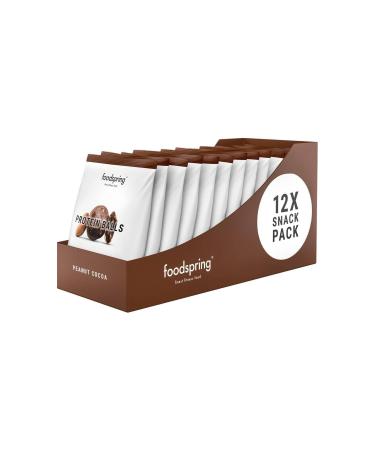 Foodspring Protein Balls Peanut-Cocoa 12X40G