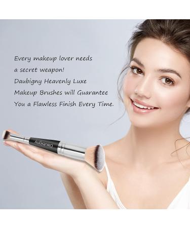 Daubigny Dual-Ended Angled Foundation & Concealer Makeup Brush - Buy Online on GoSupps.com