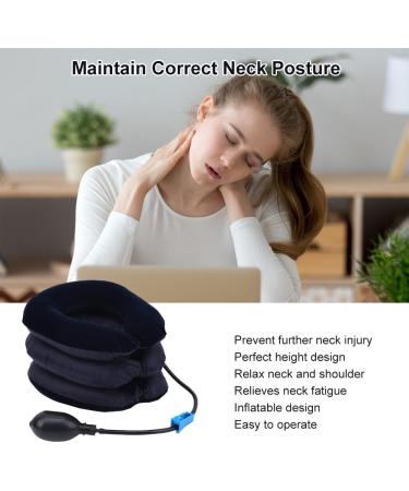 Segminismart Cervical Neck Traction Device - Adjustable Inflatable Neck Support & Massage for Cervical Spine Relief - International Shipping Available - Buy Online on GoSupps.com