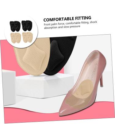 4 Pairs Metatarsal Foot Pads - Comfortable Forefoot Cushions & Insoles for Sweat Absorption - Thicken Shoe Inserts - Buy Online on GoSupps.com
