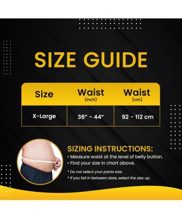 MagnetRX® Magnetic Back Brace - Ultra Strength Lumbar Support Belt for Men & Women | X-Large Waist Magnet Wrap for Pain Relief - Buy Online on GoSupps.com