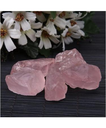 100g Natural Raw Pink Rose Quartz Crystal Stone Genuine LuckyNatural Gemstones PolishedCrystals Specimen DIY D for Decoration Stone Generator Natural Luster - Buy Online on GoSupps.com
