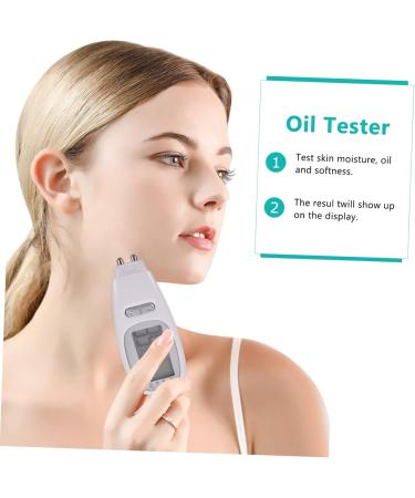 minkissy 3 Sets Moisture Tester Skin Sensor Tester Skin Care Device Softness Analyzer Skin Analyser Skin Water Oil Tester Digital Skin Detector Pen White The Face Abs Skin Care Instrument - Buy Online on GoSupps.com