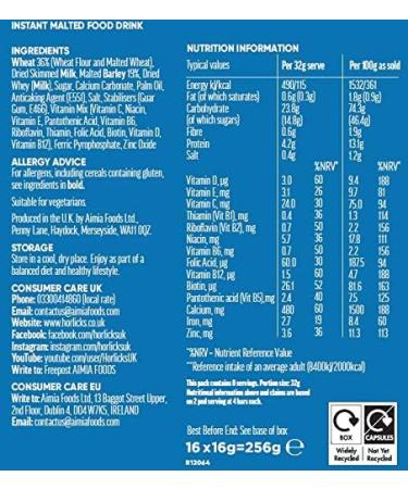 Horlicks Dolce Gusto Compatible Pods - Original 16 Pods - Buy Online on GoSupps.com