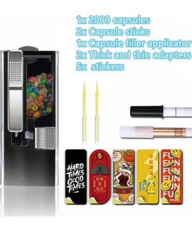 Aroma Capsules Menthol 2000 Pieces + Applicator, Ice Fruit Mix - Buy Online on GoSupps.com