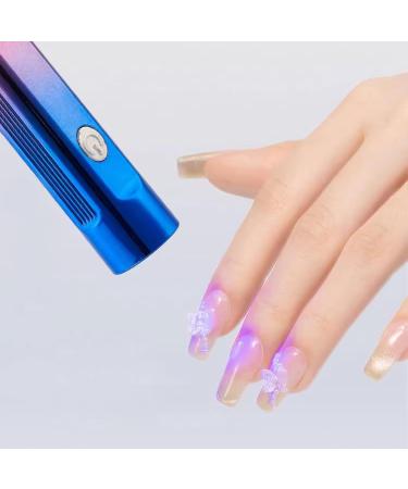 SULIVES UV Light for Nails Handheld LED Mini Nail Lamp USB Rechargeable Portable Nail Dryer for Gel Polish Cordless UV Light Nail Lamp for Fast Curing at Home and Travel - Buy Online on GoSupps.com
