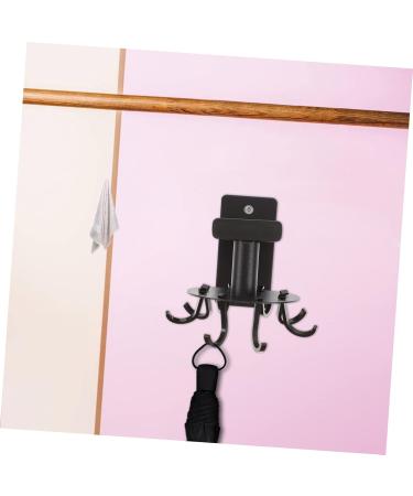 Alipis 1set Swivel Hook Hanger Hooks Rotating Utensil Hanger Heavy Adhesive Hooks Metal to Rotate Frame 13x10cm Black - Buy Online on GoSupps.com