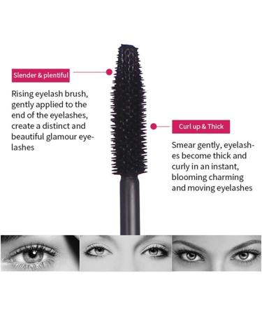 Mascara 4D Charm Mascara Volume Volume Producter Everurproof Lash Extensions Maquillage Fibre de Soie Longue Curling Professional pais pour Le Maquillage des Yeux (Couleur : 1pcs) - Buy Online on GoSupps.com