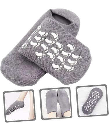 FOMIYES 1 Pair Gel Socks for Women Spa Socks for Women Gel Socks for Adult Gel Socks for Cracked Heel Repair Feet Care Moisturizing Socks Moisturizing Socks for Dry Cracked Feet - Buy Online on GoSupps.com