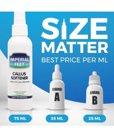 Callus Remover for Feet Extra Strength with Stainless Steel Foot File (Pedicure Grade) - Professional Foot Rasp Callus Remover Softener - Callus Treatment Heels and Hands - Cuticle Remover & Softener - Buy Online on GoSupps.com