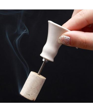 Buy Porcelain Moxibustion Device - Ceramic Moxa Warmer & Massage Cup Tool for Pain Relief - International Shipping Available - Buy Online on GoSupps.com
