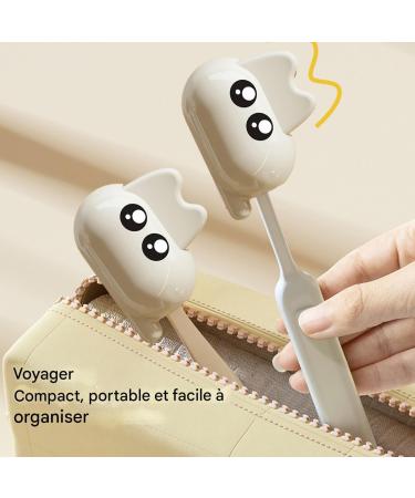 Poupangke Electric Toothbrush Cover Protective Cover for Toothbrush Clip Lightweight Dust Protection for Travel Electric Brush Heads White See description See description - Buy Online on GoSupps.com