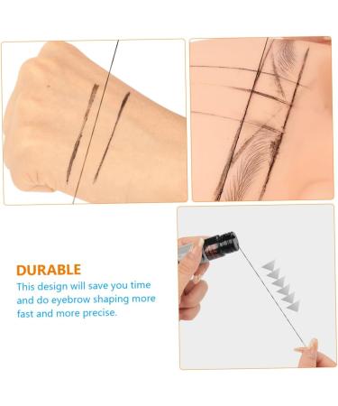 FOMIYES 3pcs Eyebrow Ink Black Line Eyebrow Measure Tool Portable Eyebrow Ruler Draw a Line Positioning Line - Buy Online on GoSupps.com