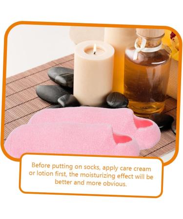 minkissy 3 Pairs Foot Gel Socks Non-slip Cosmetic Miss Vegetable Gel - Buy Online on GoSupps.com