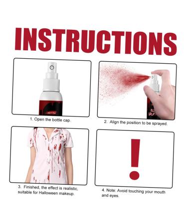 FRCOLOR 8 Pcs Scar Wax Makeup - Bloody Face Paint for Vampire Costumes & Special Effects - Blood Splatter Body Gel & Liquid Paste - Buy Online on GoSupps.com