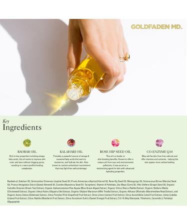 GOLDFADEN MD Fleuressence Native Botanical Cell Oil - 1 oz | Premium Botanical Skincare for Glowing Skin - Shop Internationally - Buy Online on GoSupps.com