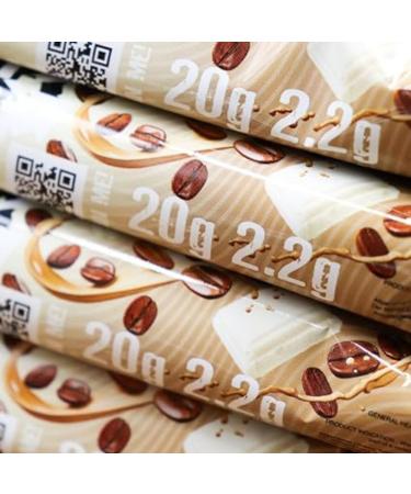 White Choc Mocha Warrior CRUNCH Protein Bars - 12 Count Pack - Buy Online on GoSupps.com