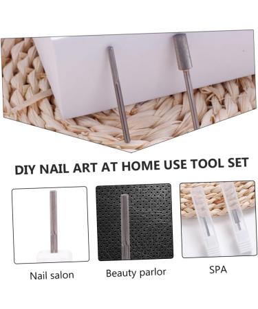 minkissy 1pc Tungsten Steel Grinding Head Nail Drill Diamond Grinding Head Manicure Drill Bits Nail Polish Grinding Head Manicure Grinding Head Nail Bits Tungsten Steel Nail to Rotate Clean 3.75x0.23cm - Buy Online on GoSupps.com