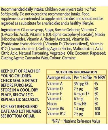 Haliborange Kids Multivitamin Strawberry Softies 30 - Pack of 1 - Buy Online on GoSupps.com