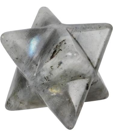 Lovionus89 Natural Moonstone Merkaba Crystal - Healing Chakra Energy Generator & Protection 1 Inch - Buy Online on GoSupps.com
