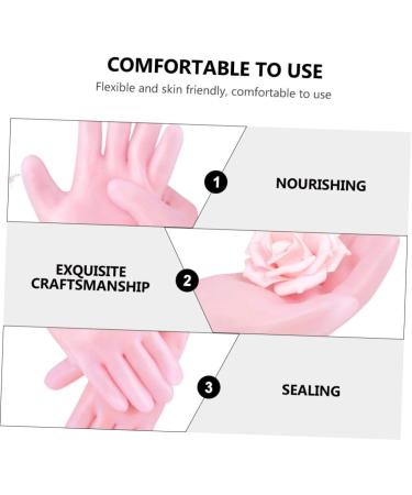 minkissy 2 Pairs moisturizing Miss Repairing moisturizing Gloves Gloves Dry Rough Skin Glove Hand Gloves Soft Repair Hand exfoliating Hand Gloves Sun Protection Cracked Hands Gloves - Buy Online on GoSupps.com