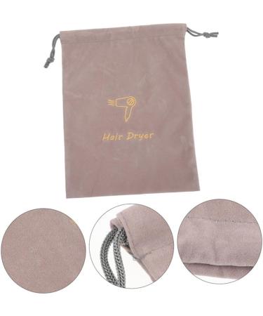 CANIGHT 2pcs Blow Dryer Retractable Cord Light Grey Storage Bag for Hair Dryer Shoe Travel Bag - Buy Online on GoSupps.com