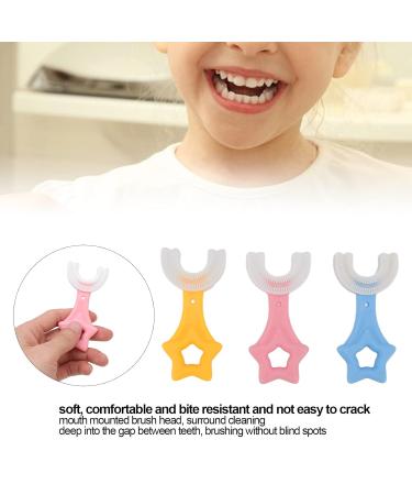 Kcabret Children's U-Shaped Toothbrush - 360 Soft Silicone Brush for Toddlers & Kids - Perfect Oral Care for Little Ones - Buy Online on GoSupps.com