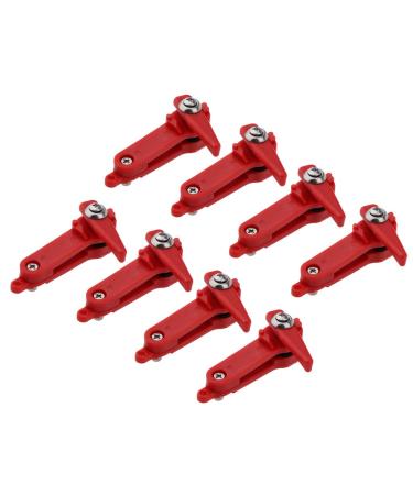 Pack of 8 Heavy Tension Snapper Weight Release Clip Downrigger Outrigger Release Clip Long Line Snaps for Planer Board Offshore Fishing