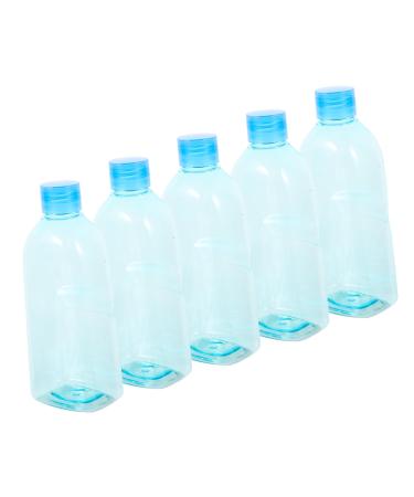 SECFOU 5pcs Eye Wash Dropper Mini Liquid Bottle Travel Supply Travel Accessory Blue Plastic