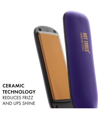 Hot Tools Pro Signature Ceramic Digital Hair Flat Iron - Silky Smooth Professional Styles (1-1/2 in) - Buy Online on GoSupps.com