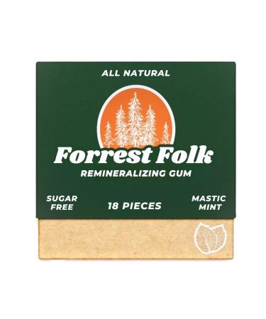 Larineco Remineralizing Chewing Gum Larineco Gum Larineco Remineralizing Gum Underbrush Remineralizing Chewing Gum For Teeth & Gum Health (18PCS)