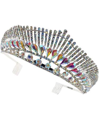 Minkissy Bridal Tiara - Elegant Peacock Hair Jewelry Accessories for Brides - 1pc Women s Headwear - Buy Online on GoSupps.com