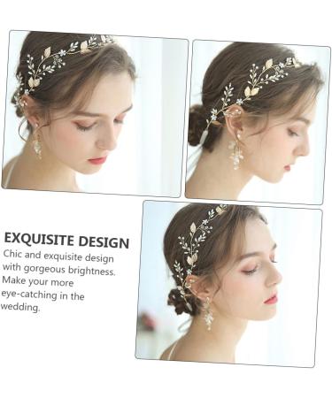 Didiseaon 1pc Headband Wedding Accessory Bride Headdress Bride Hair Wedding Shiny Headdress Bride Shiny Headdress Delicate Headdress Fashion Headdress Fashion Bride Headwear Pearl Headdress - Buy Online on GoSupps.com
