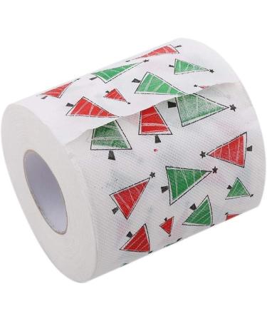 Merry Christmas Toilet Paper Highly Collectible Novelty Paper Towels Funny Gag Gift for Christmas Stocking Stuffers Party Favors 1 - 10pcs - Buy Online on GoSupps.com
