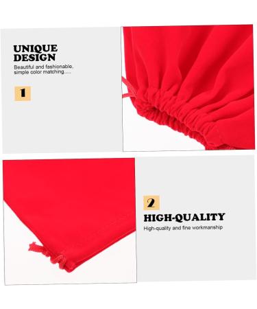 AUTSUPPL 3pcs Hair Dryer Storage Bag Travel Storage Bag Dustproof Storage Bags Travel Blow Dryer Flannel Red - Buy Online on GoSupps.com