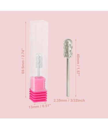 VOCOSTE 1 Set Nail Drill Bits for Nail Polishing Peeling Silver Tone - Buy Online on GoSupps.com