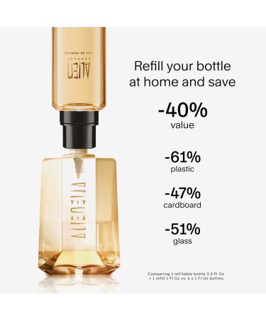 Mugler Alien Goddess - Eau de Parfum - Women's Perfume - Floral & Woody - With Bergamot Jasmine and Vanilla - Long Lasting Fragrance 1.00 Fl Oz (Pack of 1) - Buy Online on GoSupps.com