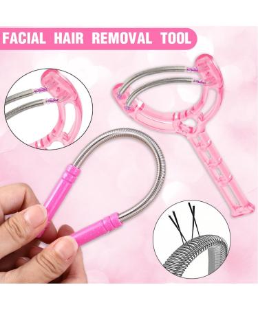 Akjaxqu 3-Piece Manual Epilator Set - Jumping Face Hair Remover & Threading Tools for Smooth Skin - Perfect for Facial Hair Removal - Buy Online on GoSupps.com