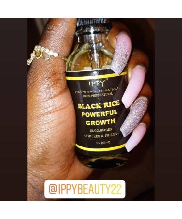Ippy Black Rice Powerful Growth 2oz - Pack of 1 - Buy Online on GoSupps.com