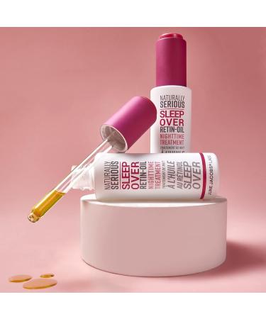 Naturally Serious Sleepover Retin-Oil | Vegan Anti-Aging Night Treatment | Cruelty-Free Skincare for International Shipping - Buy Online on GoSupps.com