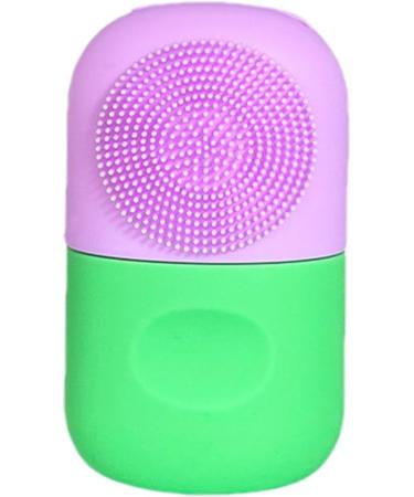 Ice Cube Face Roller Beauty Facial Ice Rollers Ice Holder Mold Food Grade Silicone Ice Roller for Face Naturally Conditioning Facial Cleansing Purple Green - Buy Online on GoSupps.com